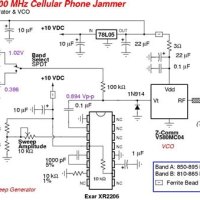 Wifi Signal Jammer Circuit Diagram